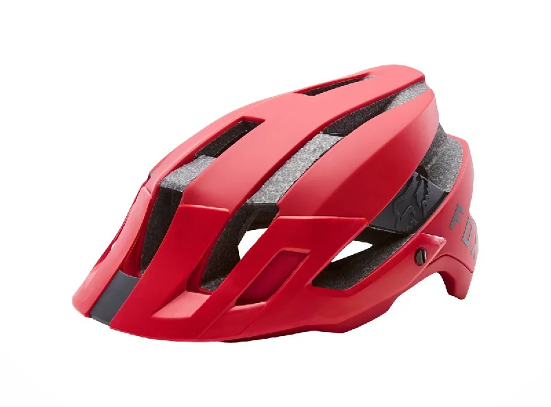 bicycle posture handlebar-Fox Racing Flux MTB Helmet - Bright Red - 2018