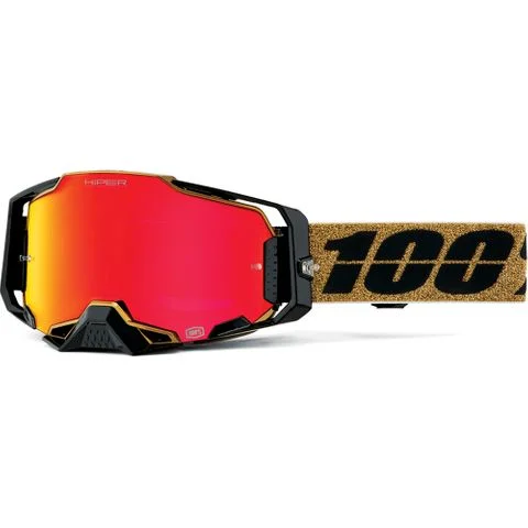 bicycle gear signal-100% ARMEGA HIPER GOGGLE - GLORY (RED MIRROR)