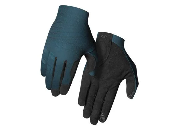 bicycle touring signal-Giro Xnetic Trail MTB Glove - Harbor Blue