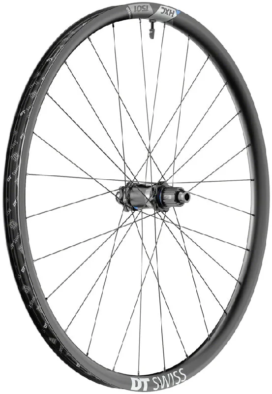 bicycle race signal-DT Swiss HXC 1501 Spline One Rear Wheel - 29" 12 x 148mm 6-Bolt Micro Spline BLK