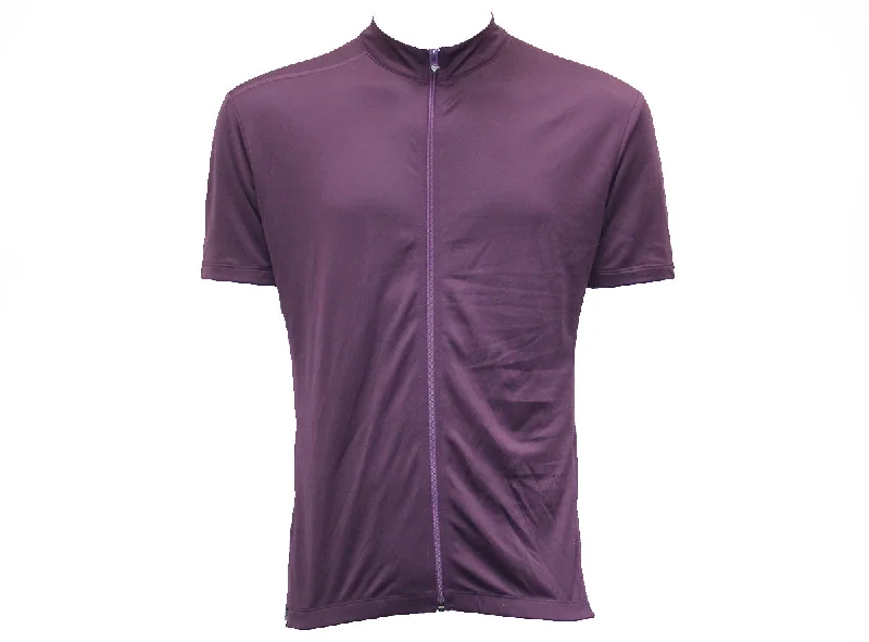 bicycle brake resistance-Sombrio Canvas Tradition 3 Pocket Short Sleeve Jersey - Plum