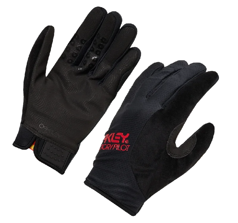 bicycle shorts signal-Oakley Warm Weather MTB Glove - Blackout