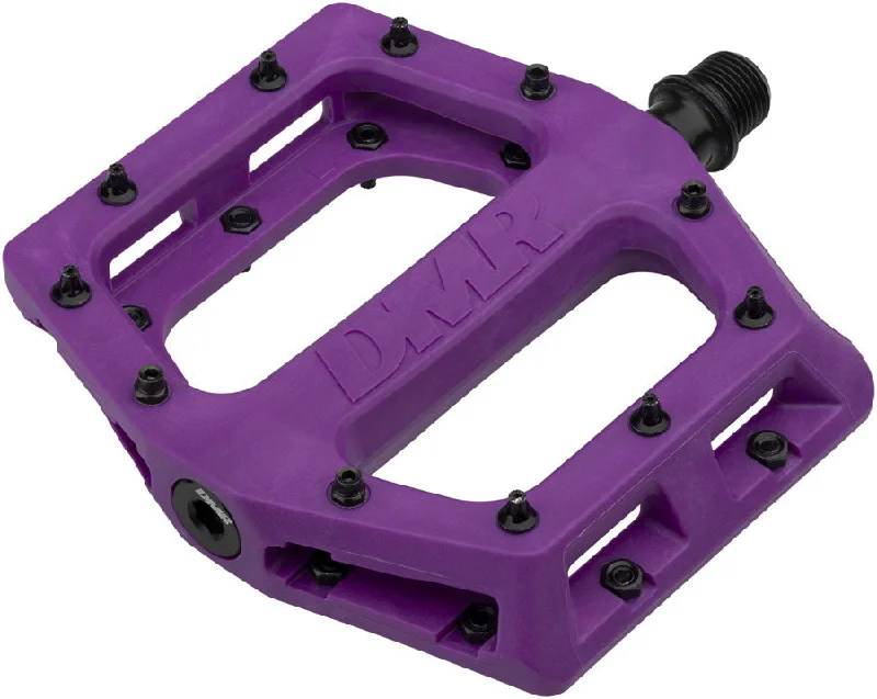 bicycle handlebar signal-DMR V11 Pedals - Platform Composite 9/16" Purple