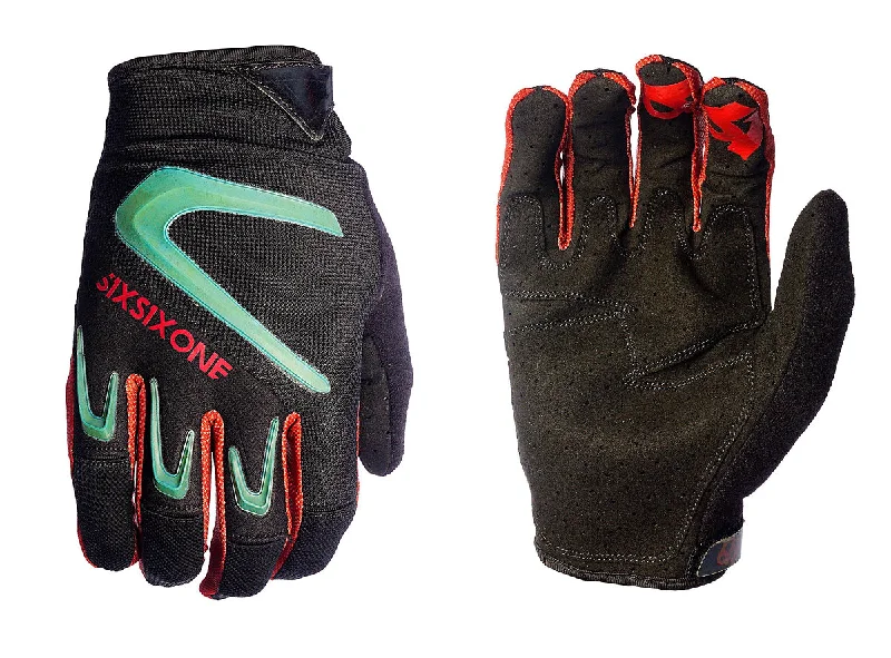 bicycle rotor signal-661 Rage MTB Glove - Teal