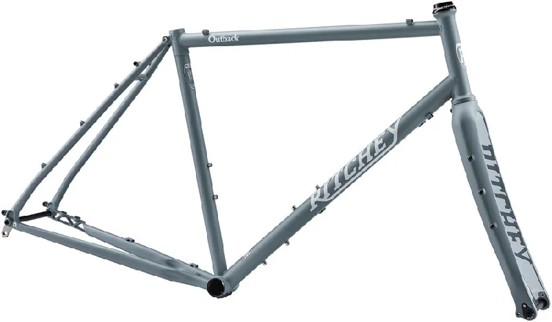 bicycle tool signal-Ritchey Outback Frameset - 700c/650b Steel Gray X-Small