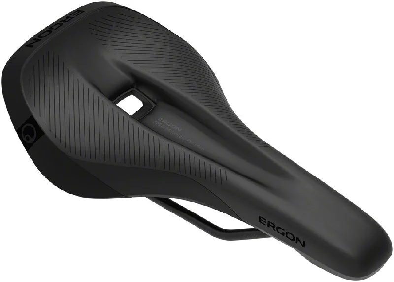 bicycle pedal signal-Ergon SM E-Mountain Pro Mens Saddle - S/M Stealth