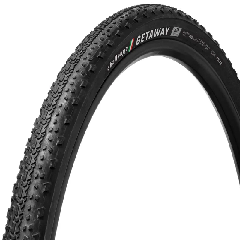 bicycle socks signal-Challenge Tire Getaway XP TLR Tire 700 x 40 Black