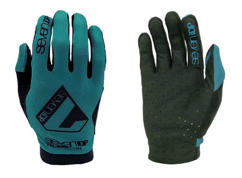 bicycle sharing signal-7 iDP Transition MTB Glove - Blue