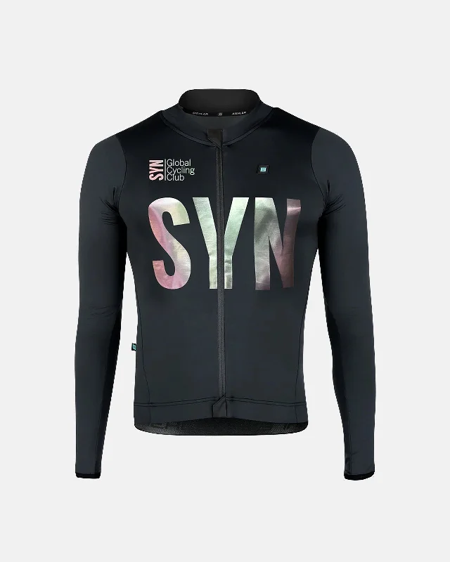 bicycle lane signal-Syndicate LS Jersey - Shiny Black