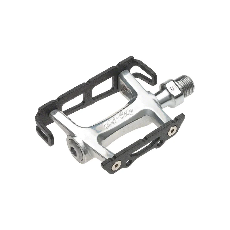 bicycle seatpost toughness-All-City Cecil Pro Track Pedals