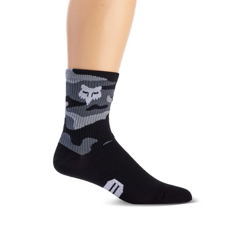 bicycle traffic signal-Fox Racing 6" Ranger Sock - Black Camo