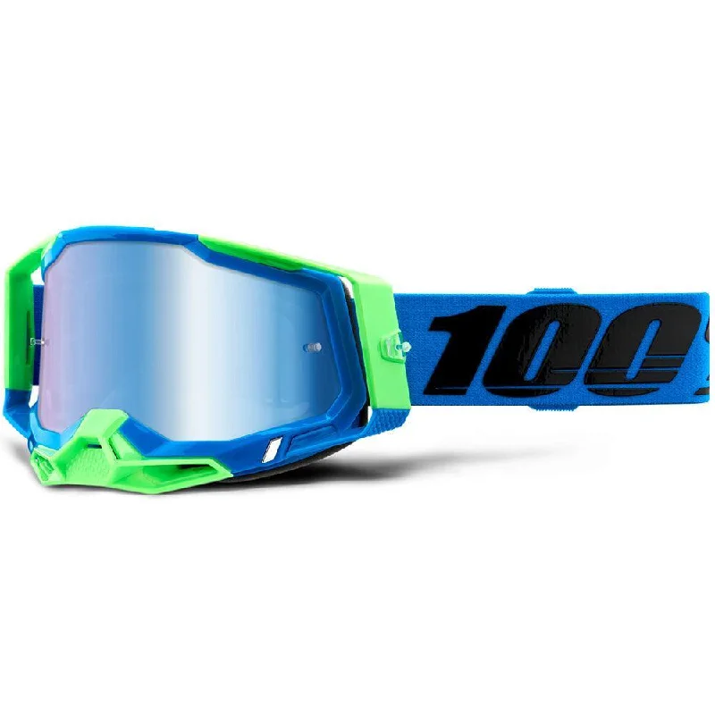 bicycle handlebar signal-100% RACECRAFT 2 GOGGLE - FREMONT (BLUE MIRROR)