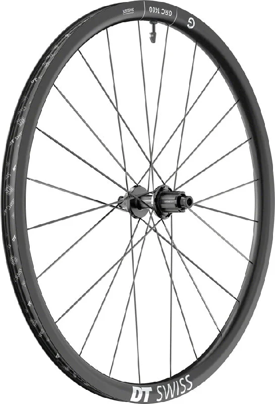 bicycle mountain signal-DT Swiss GRC 1400 DICUT 30 Rear Wheel - 700 12 x 142mm Center-Lock N3W Ratchet EXP 36 BLK