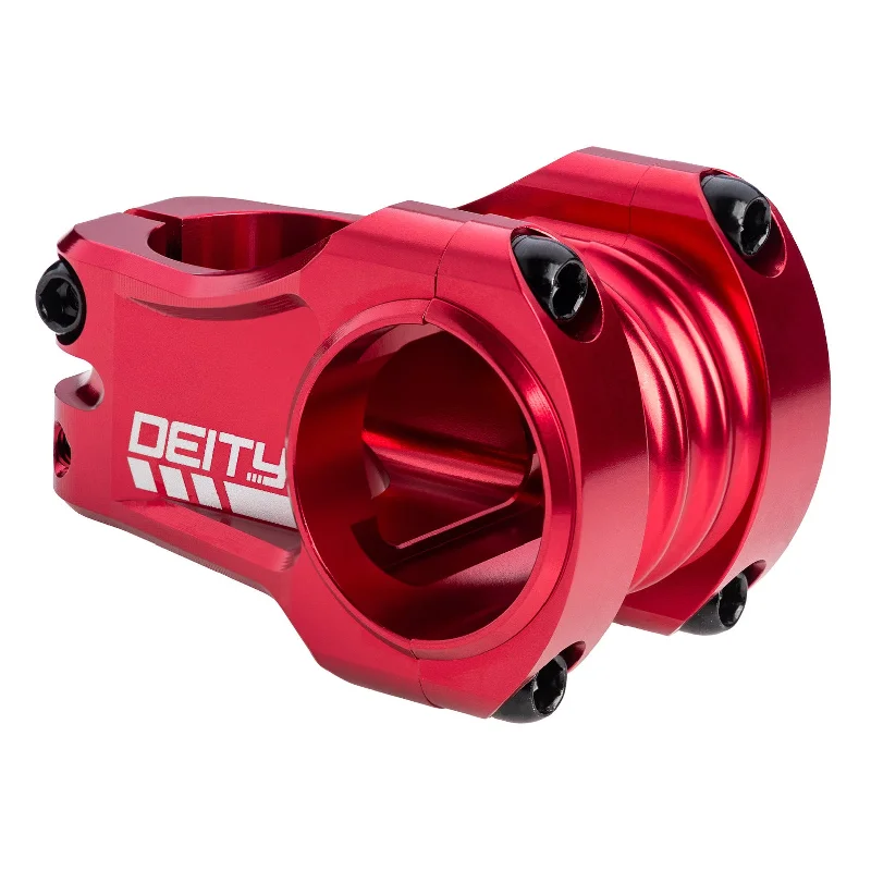 bicycle sharing signal-Deity Copperhead 42mm 35 Stem Red