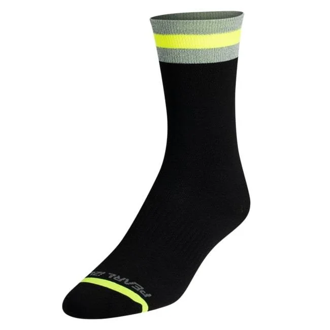 bicycle valve signal-Men's Flash Reflective Bike Sock