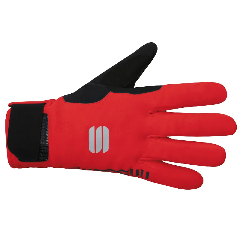 bicycle tool signal-Guanti Sportful Sottozero - Rosso