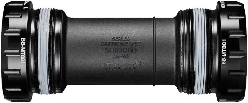 bicycle safety signal-Shimano Deore XT BB-MT801 English Bottom Bracket - English BSA 68/73mm Fits Hollowtech II Spindle BLK