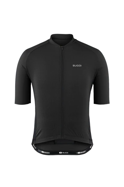 bicycle rotor balance-Sugoi Evolution Ice 2 Short Sleeve Jersey - Black