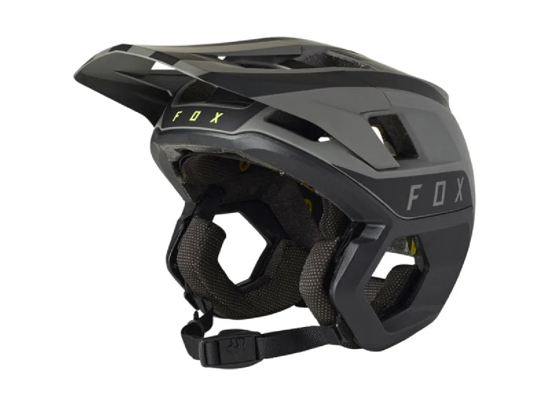 bicycle stem resistance-Fox Racing Dropframe Pro MTB Helmet - Black - 2021