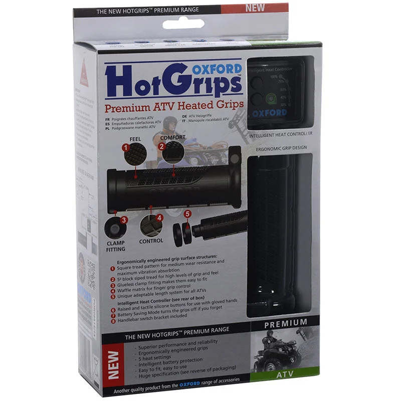 bicycle gear signal-Oxford HotGrips®  Premium ATV with V8 Switch