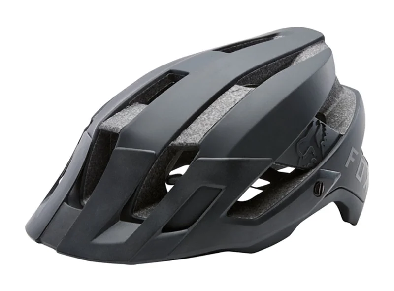 bicycle safety signal-Fox Racing Flux MTB Helmet - Black - 2019