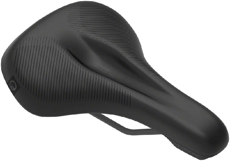 bicycle cleaner signal-Ergon ST Core Evo Mens Saddle - MD/LG Black/Gray