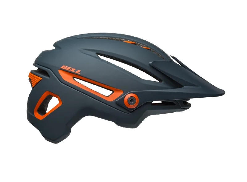 bicycle workout signal-Bell Sixer MIPS MTB Helmet - Matt Slate-Orange - 2019