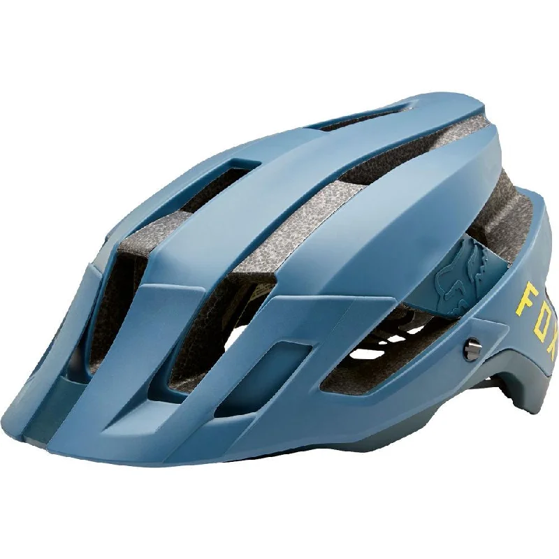 bicycle workout monitor-Fox Racing Flux MTB Helmet - Blue Steel - 2018