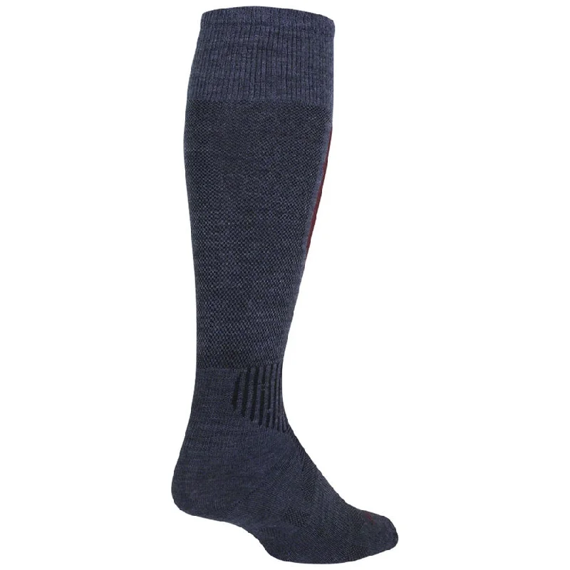 bicycle GPS signal-Mountain Flyweight Bike Socks - Dark Blue