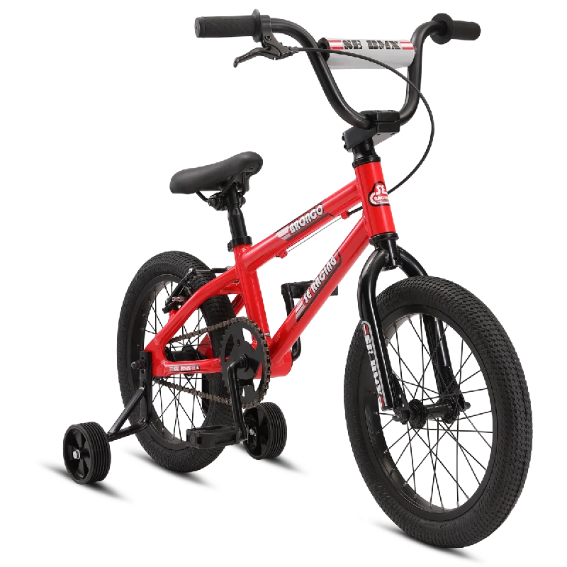 bicycle calorie signal-SE BIKES BRONCO BMX 16” RED - In Store Pickup Only