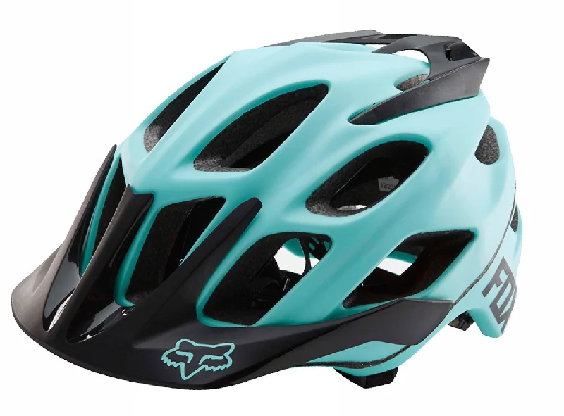 bicycle posture signal-Fox Racing Flux MTB Helmet - Womens - Ice Blue