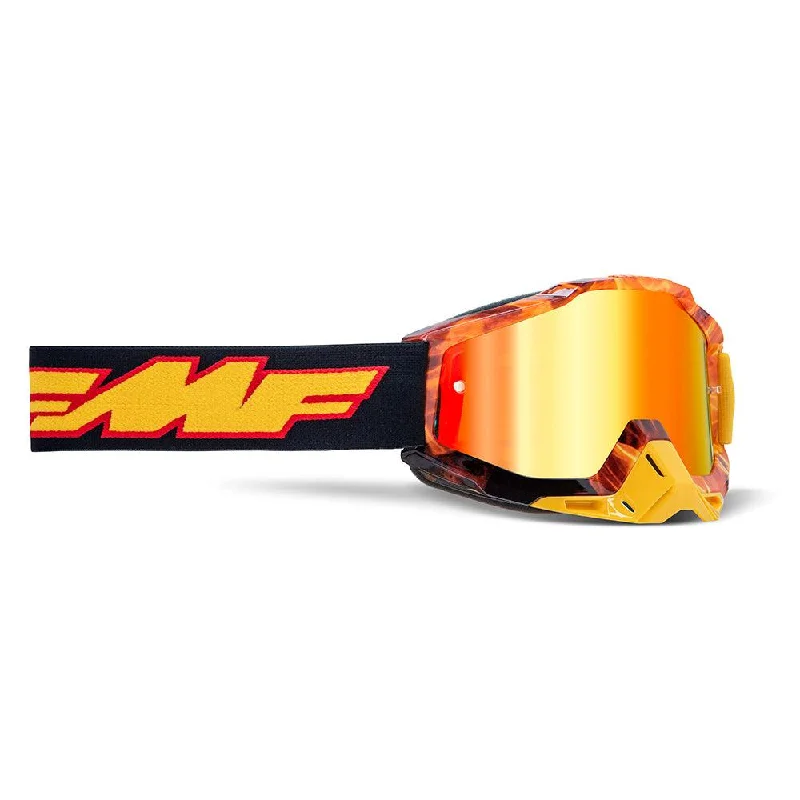 bicycle back signal-FMF POWERBOMB GOGGLE - SPARK (MIRROR RED)