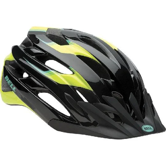 bicycle indoor signal-Bell Event XC Helmet - Black-Hi Viz Speed Fade