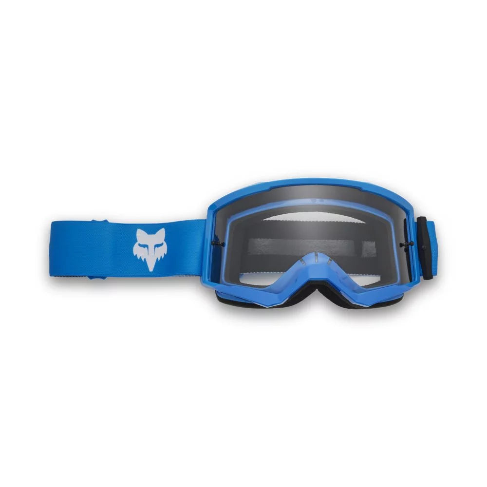 bicycle gravel suspension-Fox Racing Main Core Goggle - Tru Blue