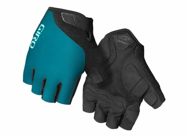 bicycle workout signal-Giro Jag'ette Road Cycling Glove - Womens - Harbor Blue-Screaming Teal - 2022