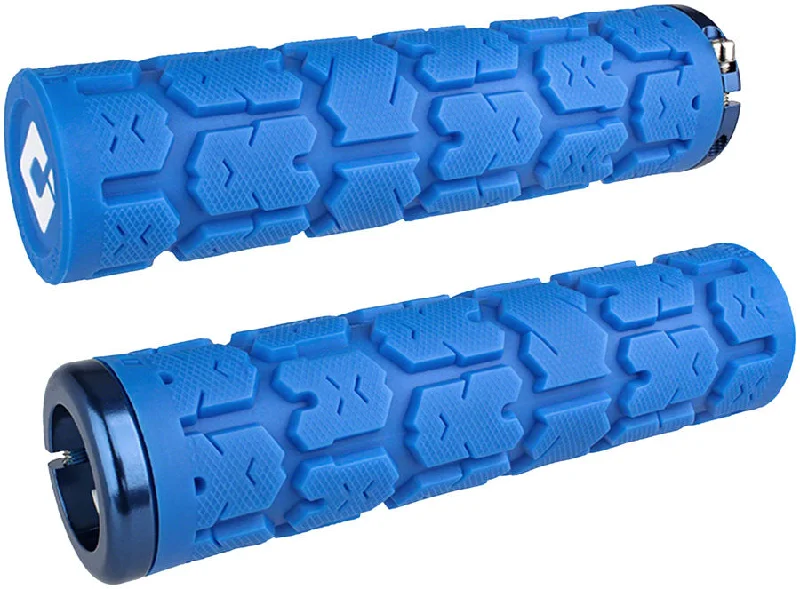 bicycle GPS signal-ODI Rogue v2.1 Lock-On Grips - Blue