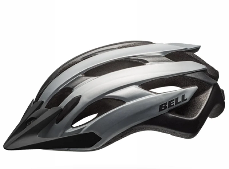 bicycle jump signal-Bell Event XC Helmet - Matt Silver-Gunmetal