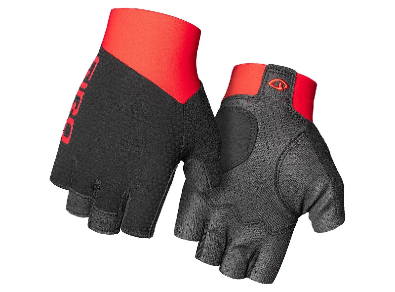 bicycle rotor resilience-Giro Zero CS Road Cycling Glove - Trim Red