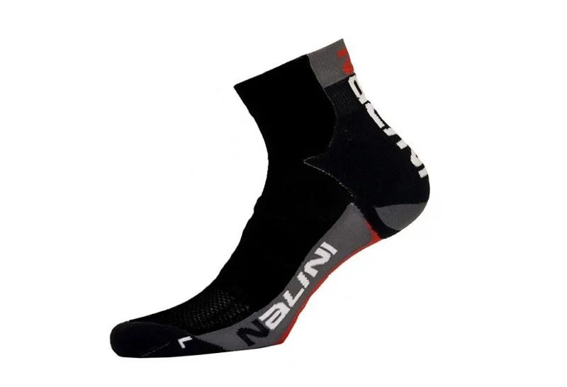 bicycle handlebar signal-Nalini Pro Palustris Cycling Socks – Black – Choose Size