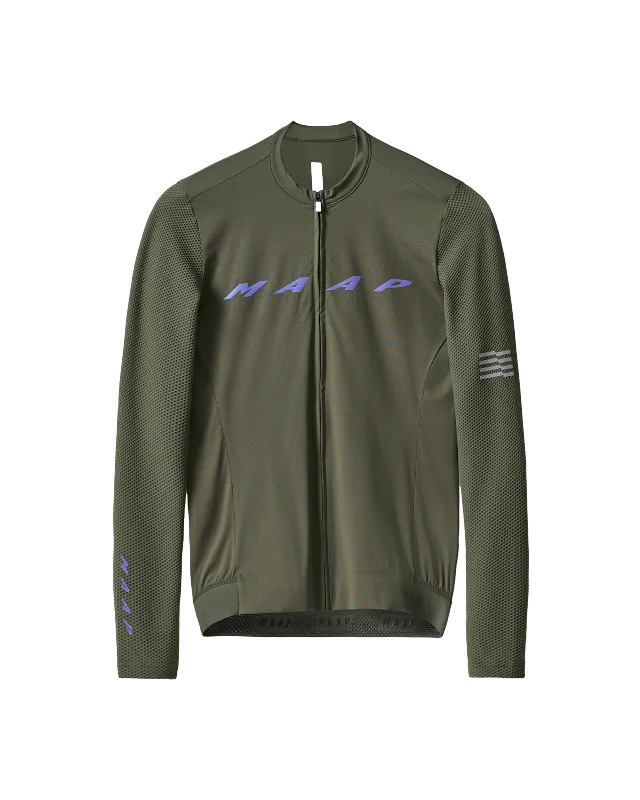 bicycle cleat resistance-Evade Pro Base LS Jersey 2.0 - Loam