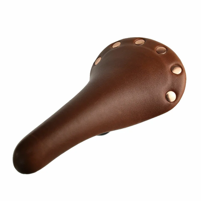 bicycle cleat fit-Fixie Single Speed Track Road Bike Saddle Seat Brown