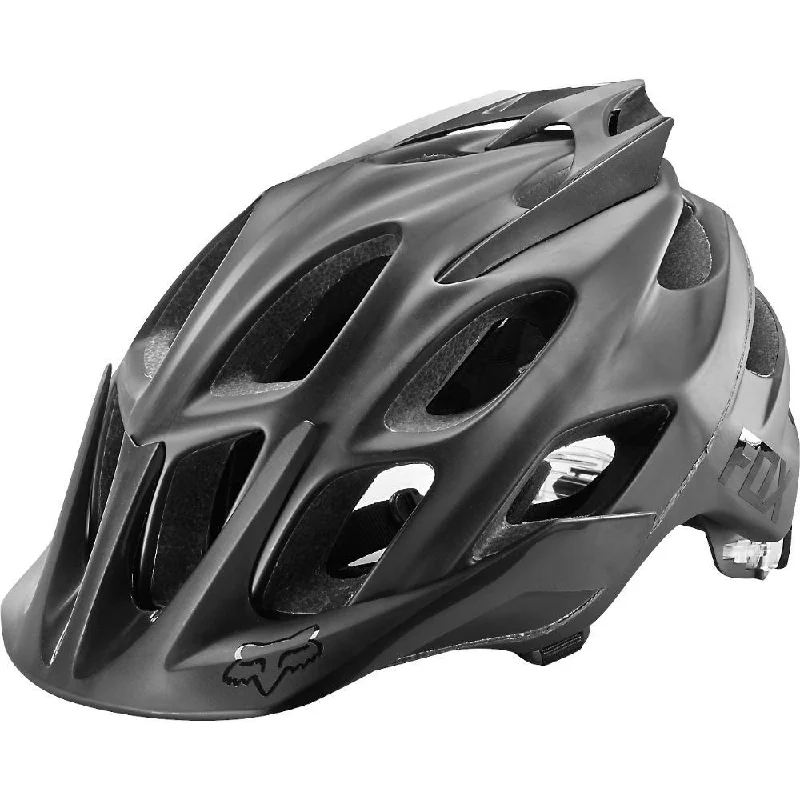 bicycle charity signal-Fox Racing Flux MTB Helmet - Matt - Black