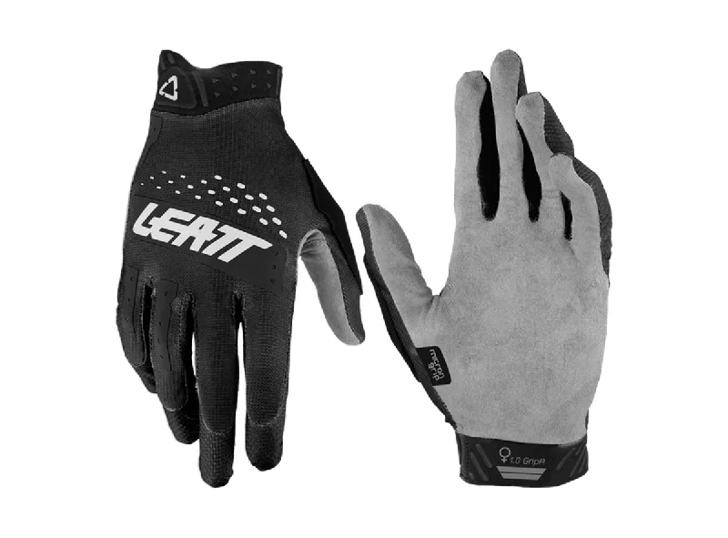 bicycle tool signal-Leatt MTB 1.0 GripR MTB Glove - Womens - Black - 2022