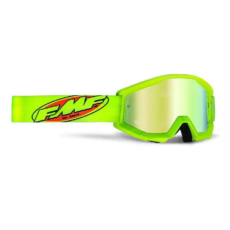 bicycle custom signal-FMF POWERCORE GOGGLE - CORE YELLOW (MIRROR GOLD)