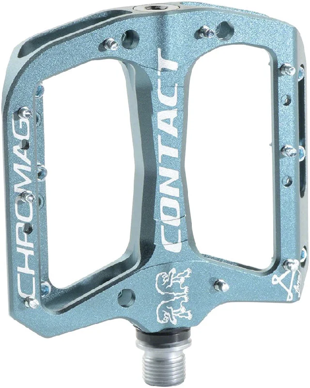 bicycle night handlebar-Chromag Contact Pedals Gunmetal Gray