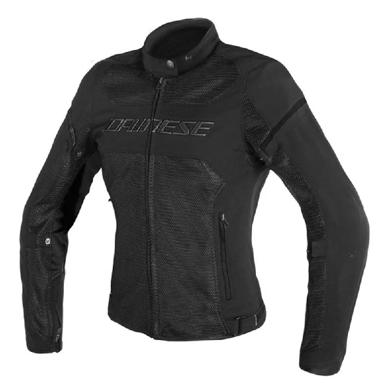 bicycle stem resilience-DAINESE AIR FRAME D1 TEX LADY JACKET - BLACK