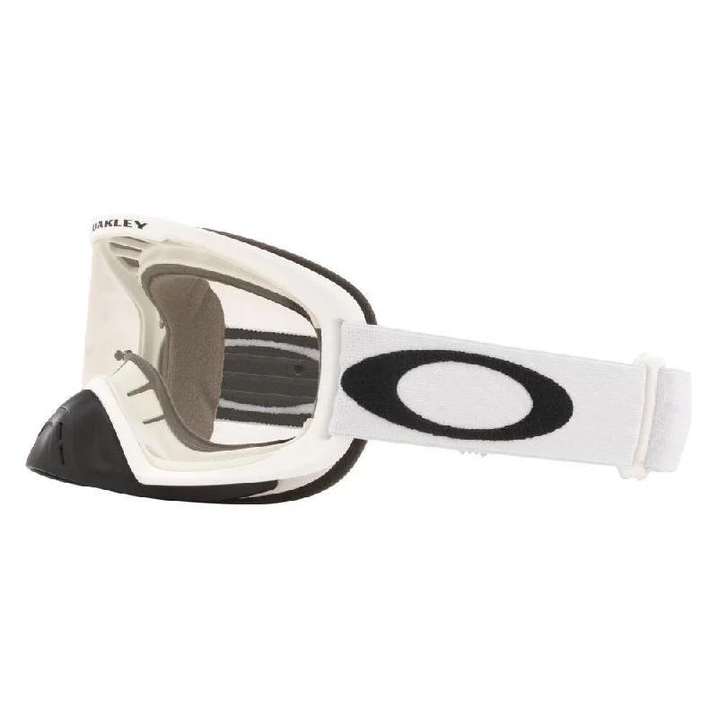 bicycle stem signal-OAKLEY 0 FRAME 2.0 PRO MX GOGGLE - MATTE WHITE