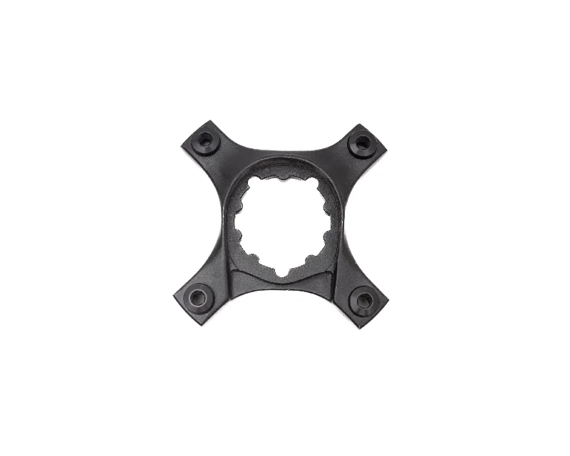 bicycle pedal stiffness-SRAM GXP Spider 94 BCD 4-Arm Blk