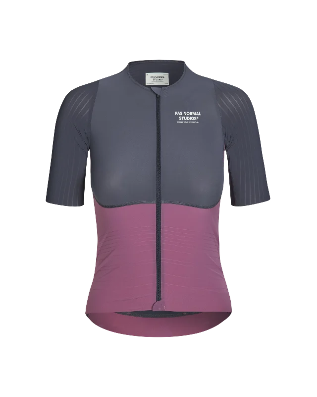 bicycle gear durability-Women's Mechanism Pro Jersey - Dark Navy / Mauve