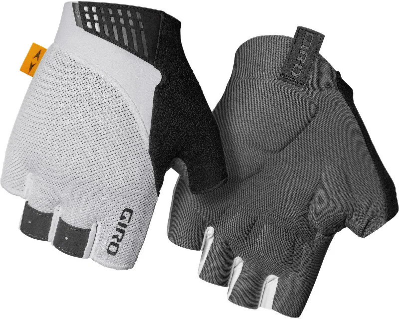 bicycle night handlebar-Giro Supernatural Road Cycling Glove - White